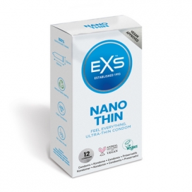 Nano Thin Condooms x12