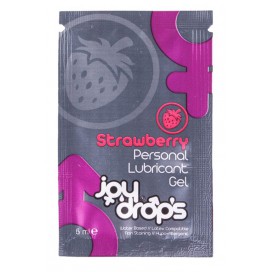 Joy Drops Strawberry Flavor Lubricant Dosette -5 ml
