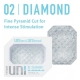 Uni 02 Diamond masturbation sheath