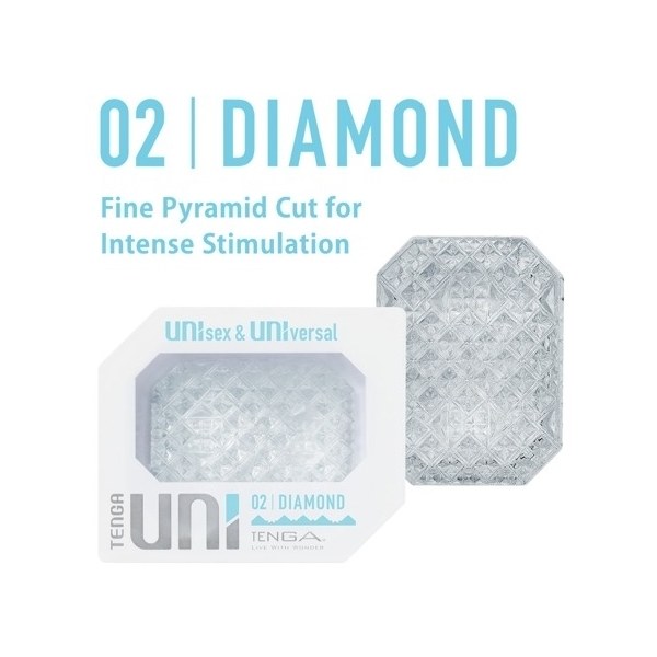 Funda de masturbación Uni 02 Diamond