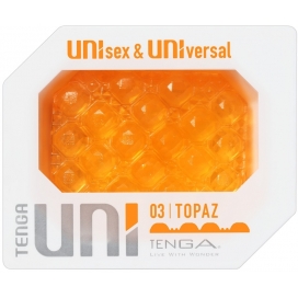 Gaine de masturbation UNI 03 TOPAZ Tenga