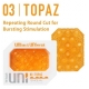 Gaine de masturbation UNI 03 TOPAZ Tenga