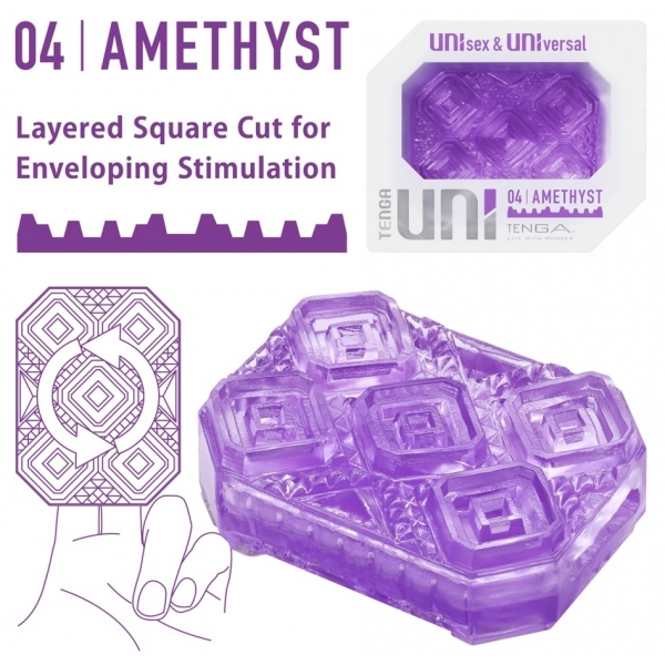 Tenga Uni Amethyst