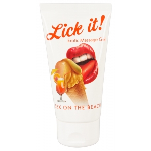 Lick it! Seks op het strand Massage Gel 50 ml