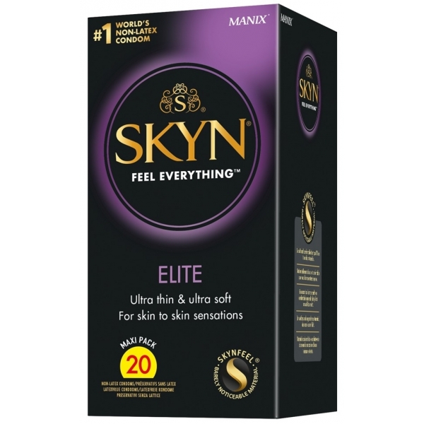 Preservativos sin látex Skyn Elite x20