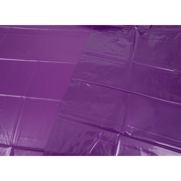 Bettlaken aus Vinyl Lack Violett 200 x 230cm