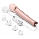 Wand POWERFUL PLUG-IN 34cm - Tête 62mm Rose Gold