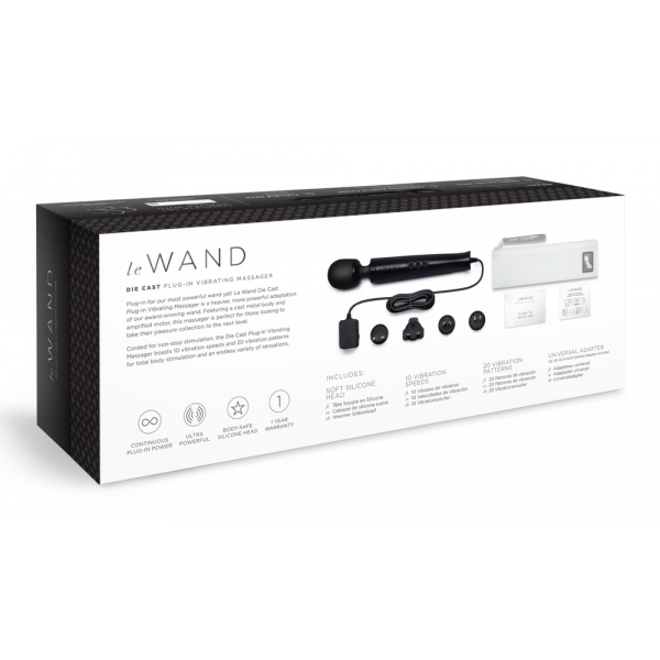 Wand Die Cast Plug-In 29cm - Kopf 51mm Schwarz