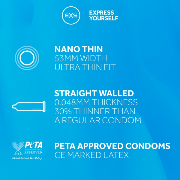 Nano Thin Condoms x48