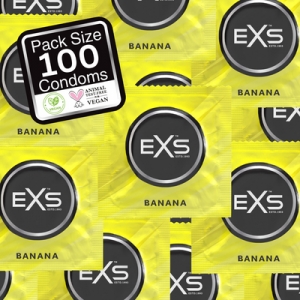 EXS Banana flavored condoms x100