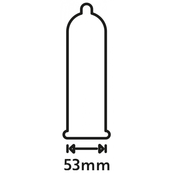 Kondome mit Gleitmittel Extra Wet x12