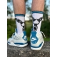 Chaussettes blanches HARNIS Addiction