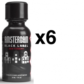 AMSTERDAM Etichetta Nera 30ml x6