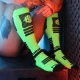 Hypnotix high socks Black-Green neon