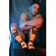 Chaussettes hautes HYPNOTIX Breedwell Noir-Orange