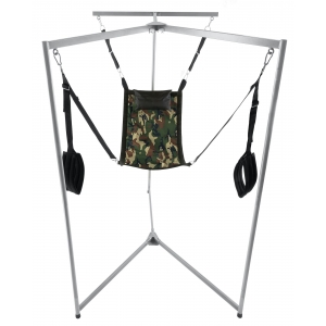 VIP Sling Pack Kit Sling Tissu Rectangle Camouflage Armature Grise