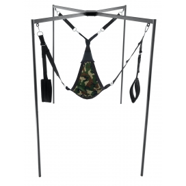 MenSteel Kit Sling Tissu Triangle Camouflage Armature MenSteel