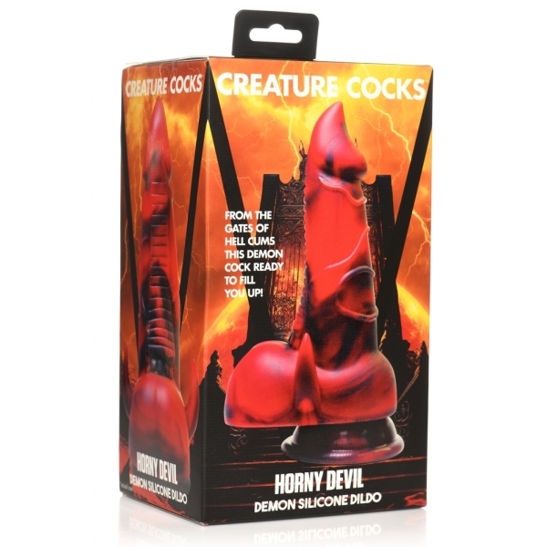 Consolador Horny Devil 13 x 5 cm