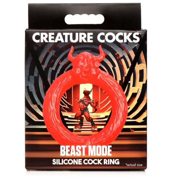 Cockring Beast Mode Vermelho