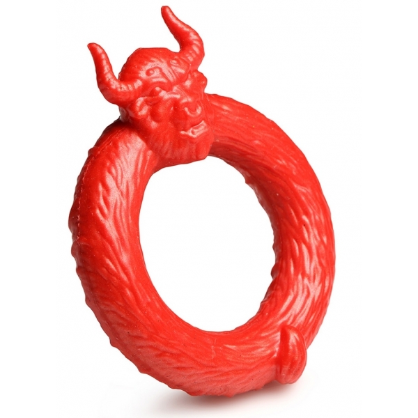 Cockring Beestmodus Rood