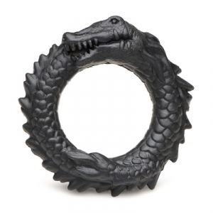 Creature Cocks Cockring BLACK CAIMAN Noir