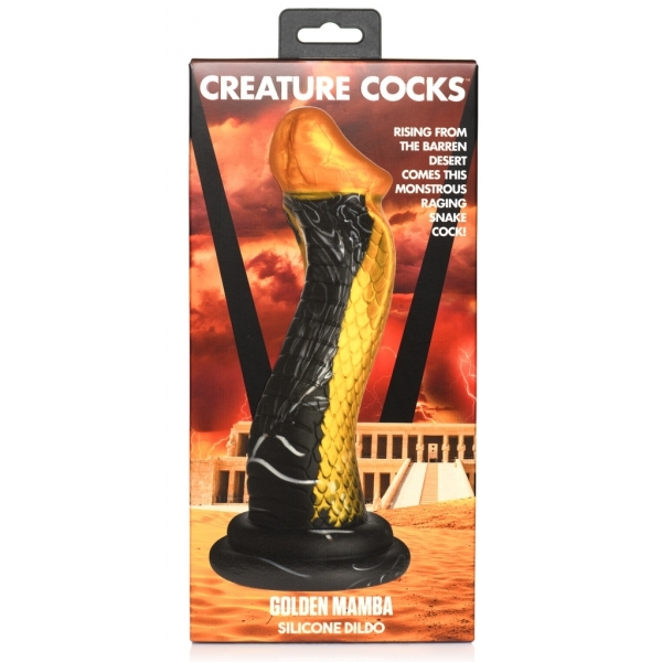 Dildo Golden Mamba 20 x 6cm