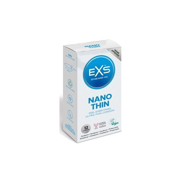 Preservativos Nano Fino x12