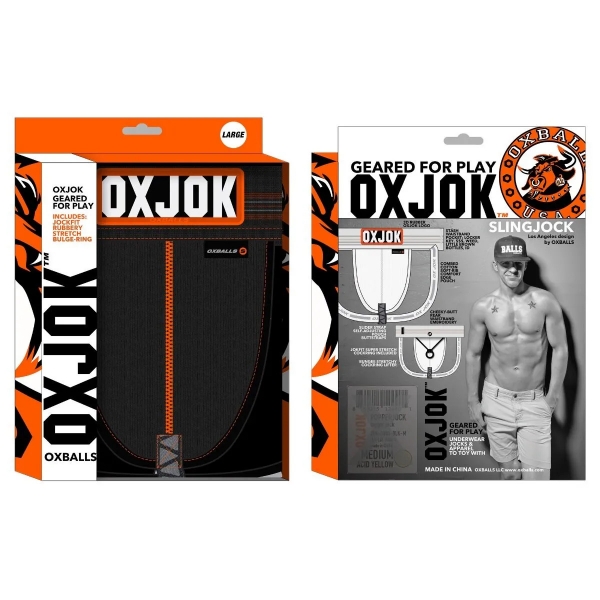 Jockstrap Oxjok Slingjock Black