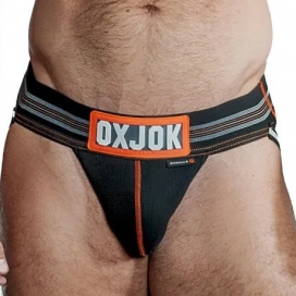 OXJOK by Oxballs OXJOK SLINGJOCK Upthrust Slider Jock Black Iron 