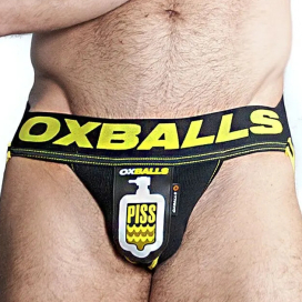 Jockstrap Oxjok Pisspig Zwart