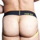 OXJOK PISSPIG 3D Rubber Urinal Jock Black / Yellow