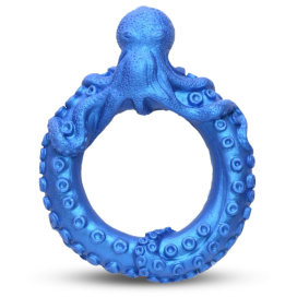 Creature Cocks Cockring Silicone POSEIDON'S OCTO-RING Bleu