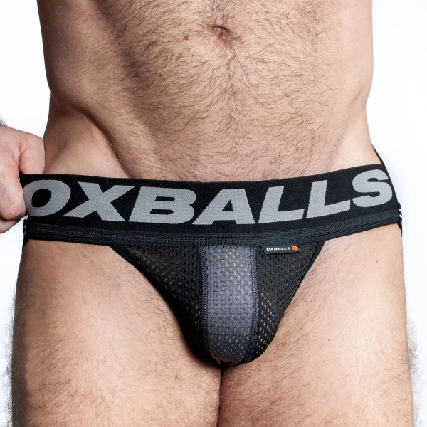 Oxjok Airmesh Jockstrap Zwart