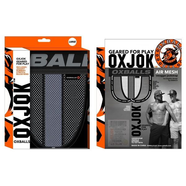 Oxjok Airmesh Jockstrap Schwarz