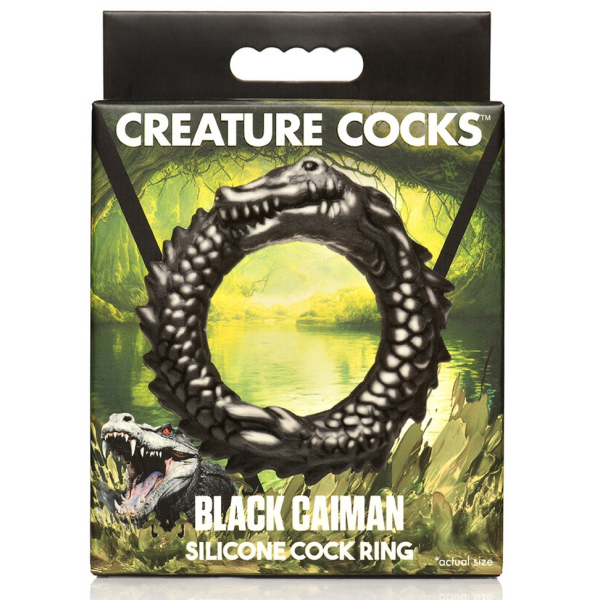 Cockring Caimán negro