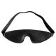 Real Leather Thicken Blindfold