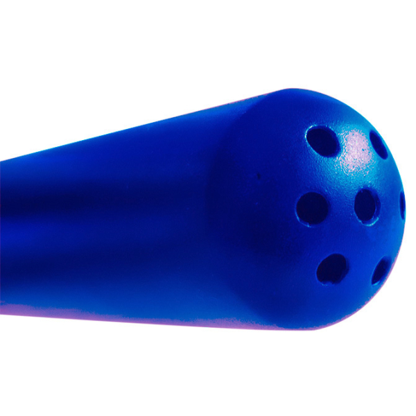 Stainless Steel Enema Tip Metalcolors 15 x 2cm Blue