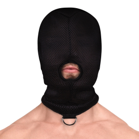 Ouch! Balaclava Sm D-Ring One Hole