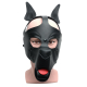 665 Playful Pup Hood All Black