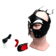 Puppy 665 Mask White and Red