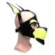 Maske Puppy 665 Gelb/Grün