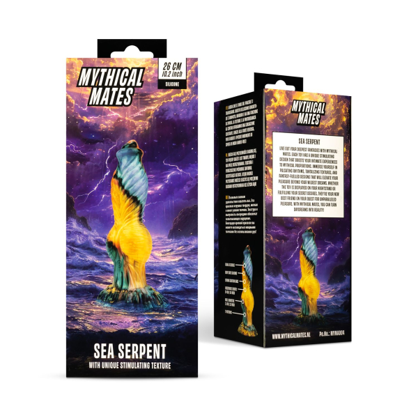 Sea Serpent Vibrating Dildo 22 x 6.5cm