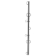 Barre d'Attaches SPREADERHOOKS 76cm