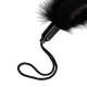 Plumeau Feather Tickler 20cm Noir