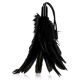 Feather Tickler duster 20cm Black