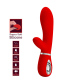 Vibro Rabbit Thomas 11 x 3.8cm Rot