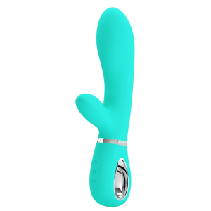 Pretty Love Vibro Rabbit THOMAS 11 x 3.8cm Turquoise