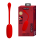 Julius Vibrating Egg Red 8 x 3.2cm