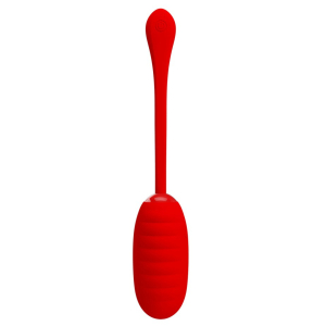 Pretty Love Kirk Huevo Vibrador 8 x 3,5cm Rojo