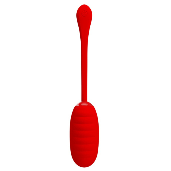 Kirk Vibrating Egg 8 x 3.5cm Red